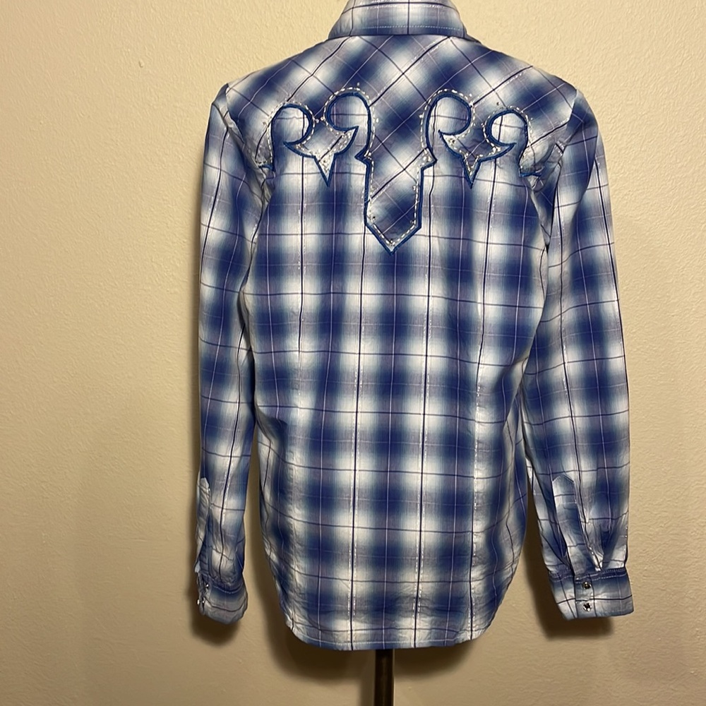 Tired heart, women’s, cow girl shirt - Picture 6 of 13
